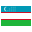 Узбекистан flag